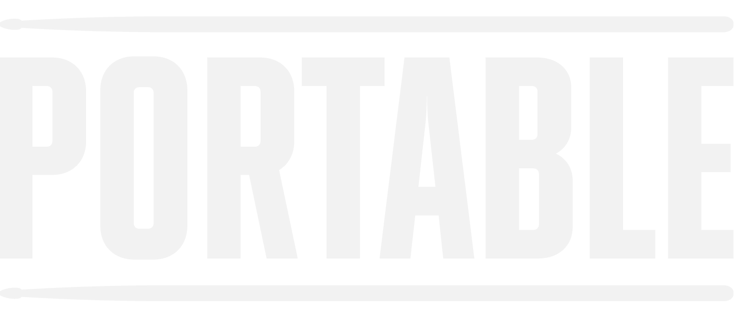 Portable logo
