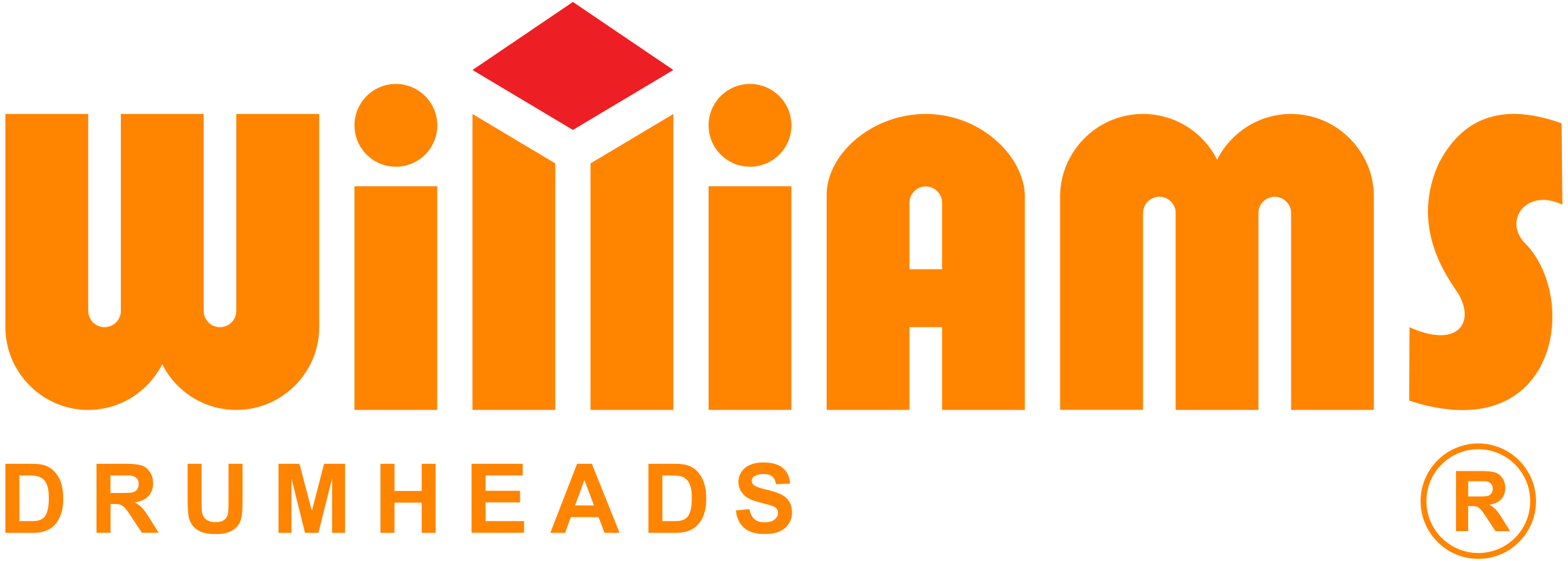Williams Drumheads - Laranja