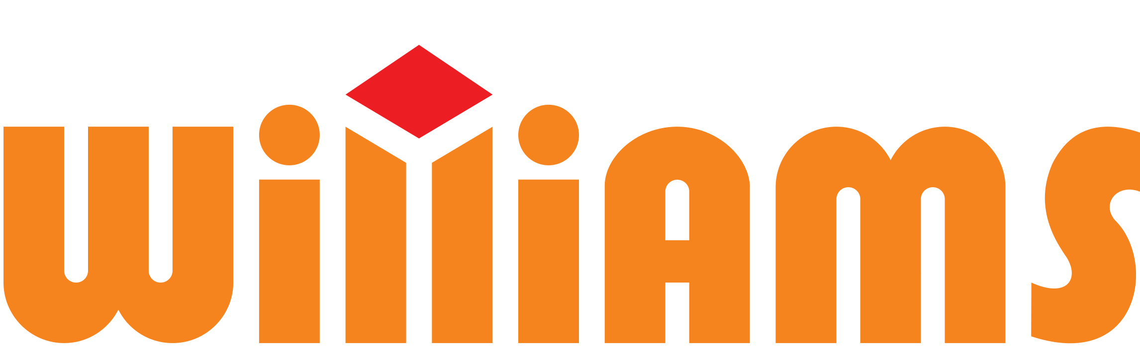 Williams Official Logo - Laranja